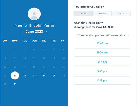 Meet with John Perrin